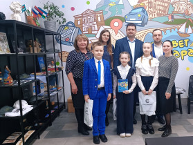 Ученики 3А класса встретились с заместителем министра культуры Саратовской области.