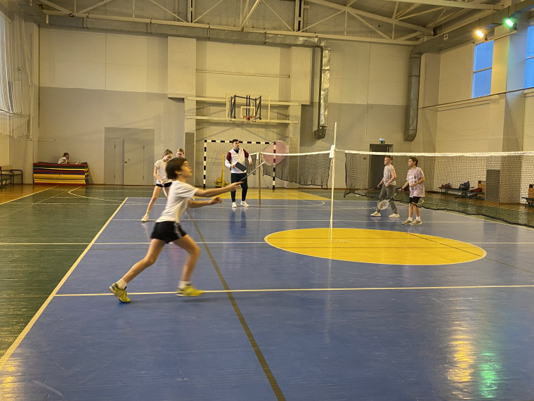 Прошли соревнования по бадминтону в рамках Спартакиады школьных спортивных клубов.